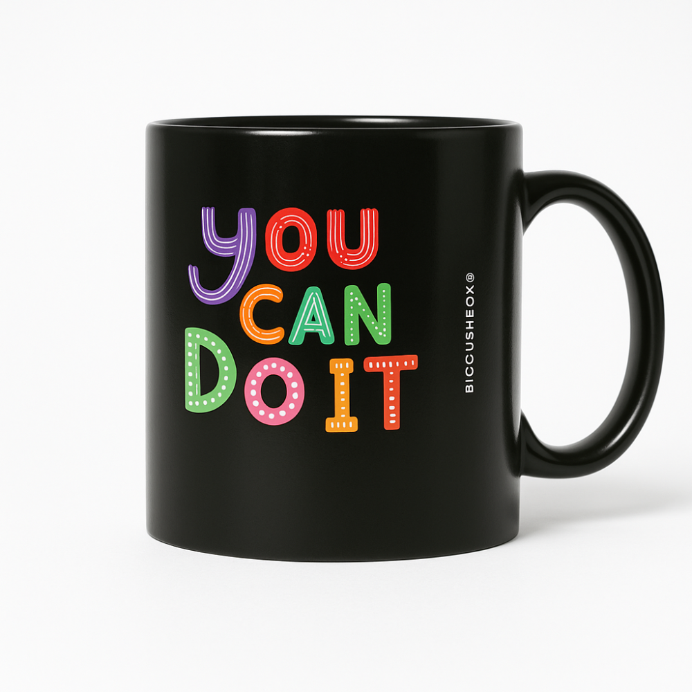 Motivated Black Mug