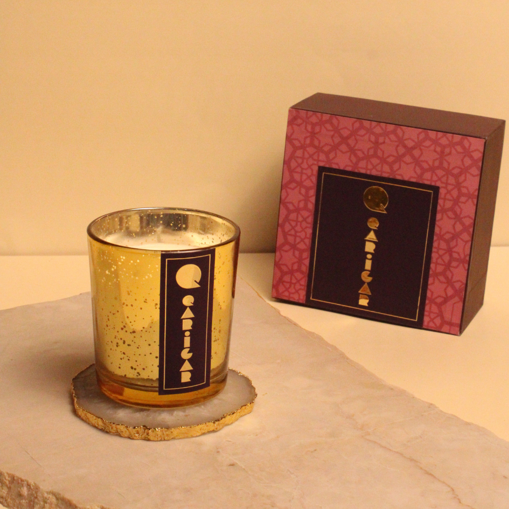 Golden Glow Votive Candle