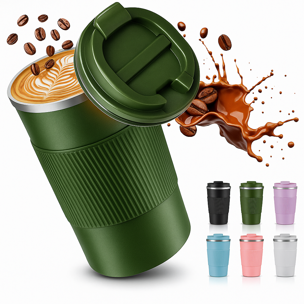 Insulated Vacuum Tumbler-Green