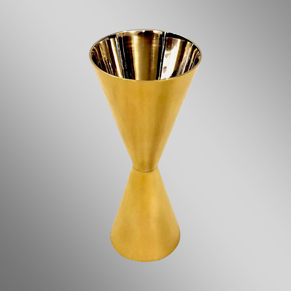 Bigwishbox Gold Plated 'Jashn' Peg Measurer