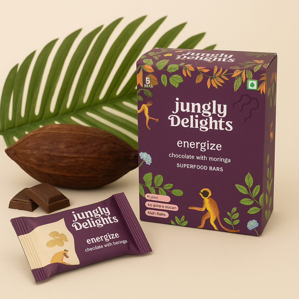 Jungly Delights Superfood Bars-Pack of 5