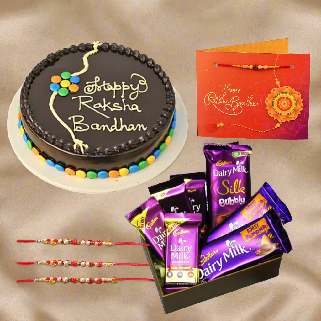"Redefining Raksha Bandhan: Bigwishbox Rakhi and Chocolate Combo"