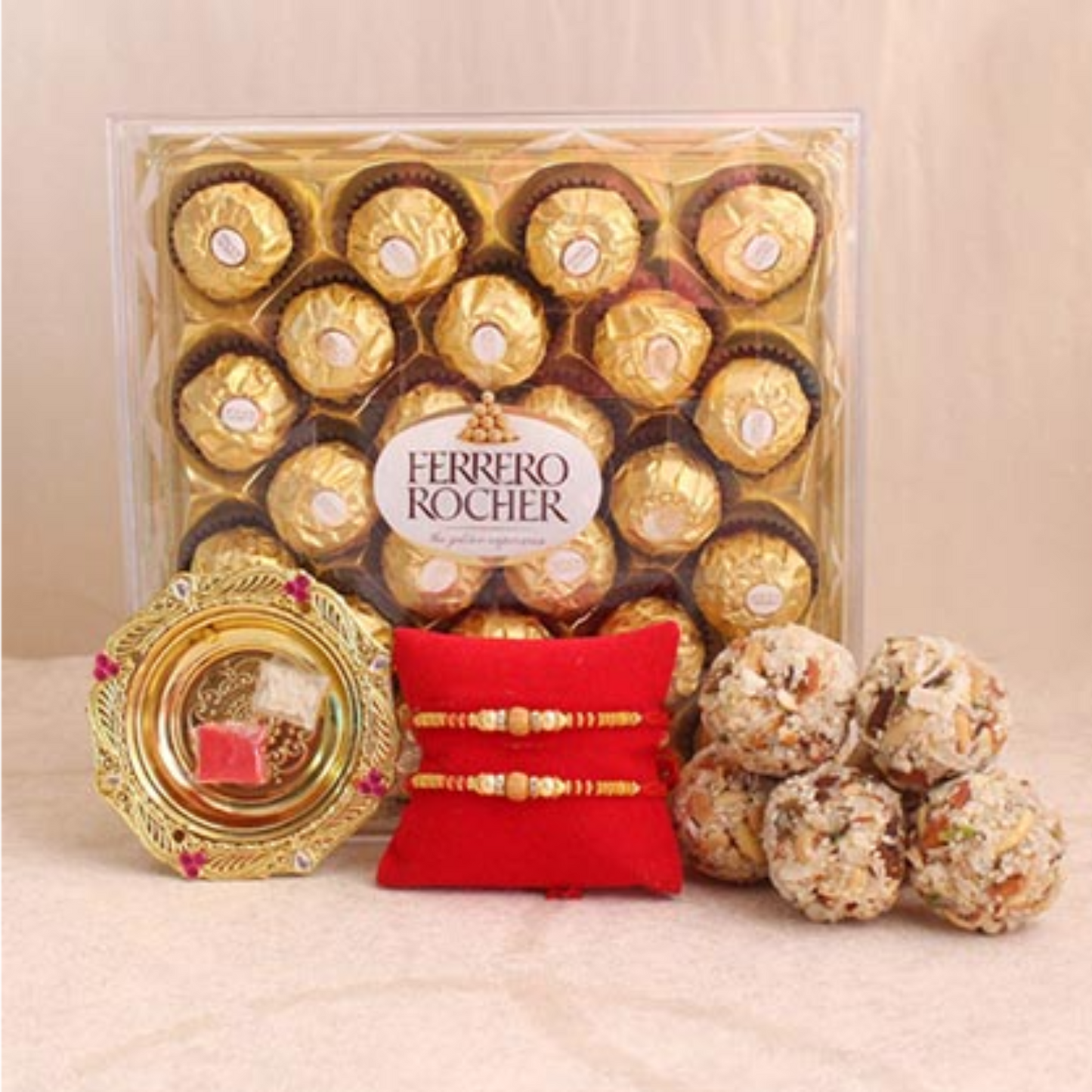 "Radiant Rakhi Affection Hamper"