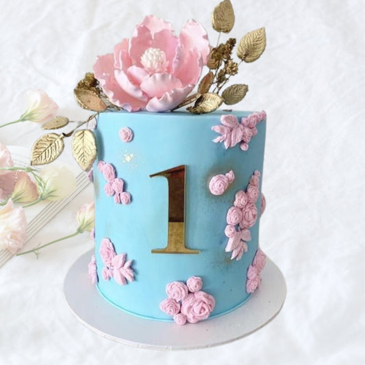 First Year Birthday Cake