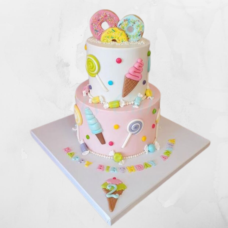 Donut Ice cream Designer Cake 3 Kg