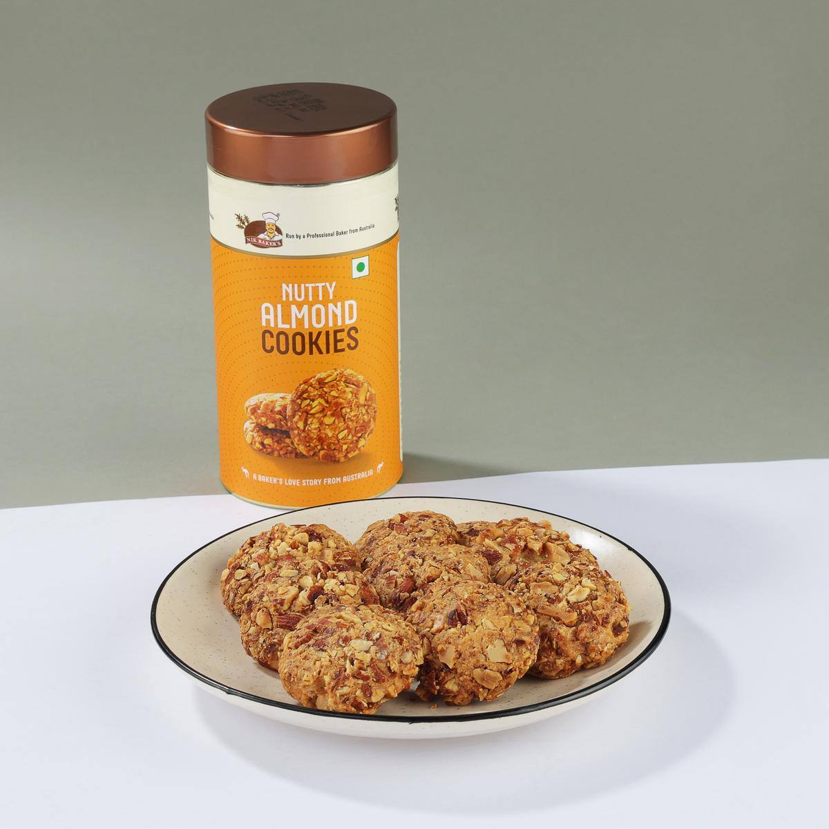 Nutty Almond Cookies