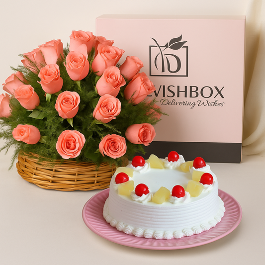 Floral Pineapple Surprise