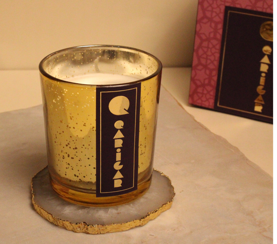 Golden Glow Votive Candle