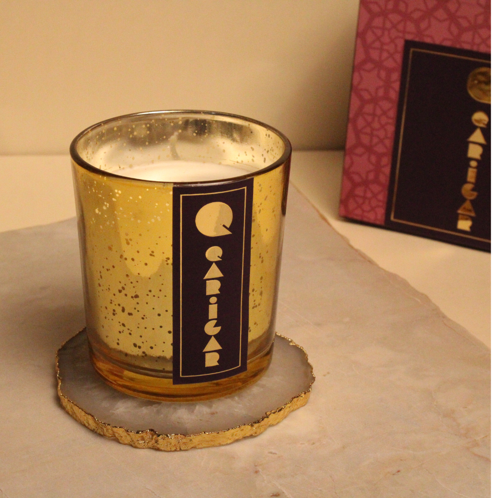Golden Glow Votive Candle