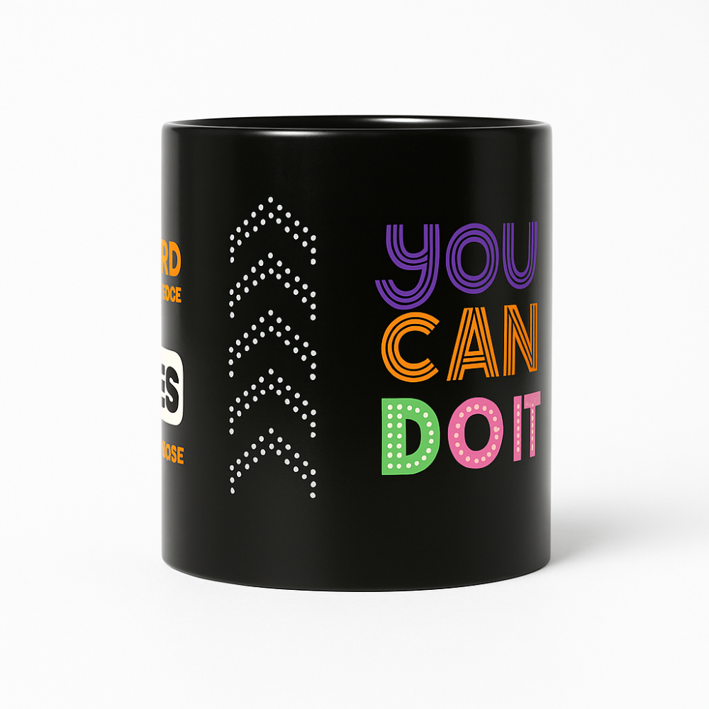 Motivated Black Mug