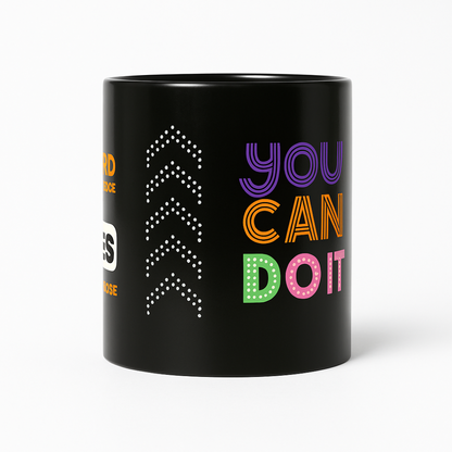 Motivated Black Mug