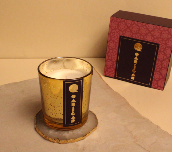 Golden Glow Votive Candle