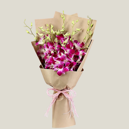 Exotic Orchids & Truffle Cake