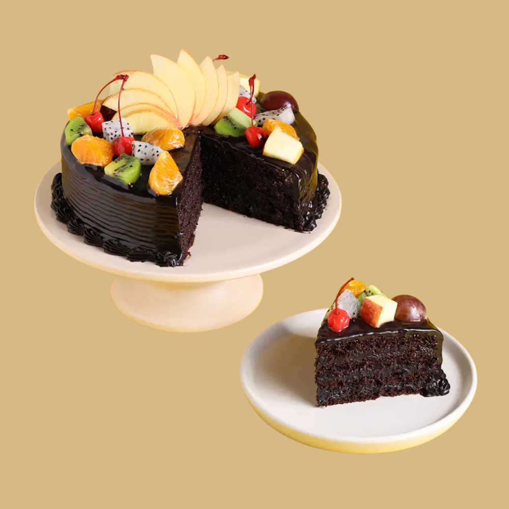 Blue Bloom & Choco Fruit Delight