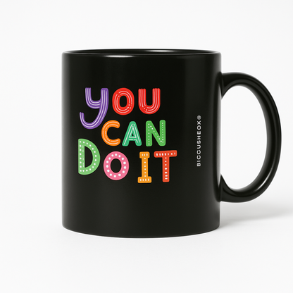 Motivated Black Mug