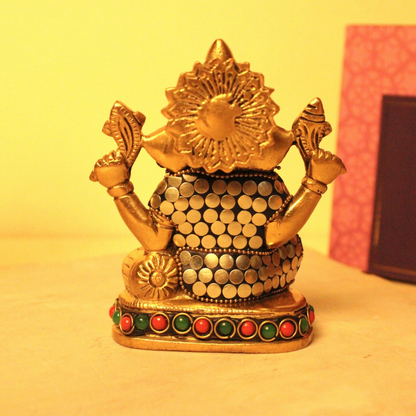 Vighnaharta Brass Idol