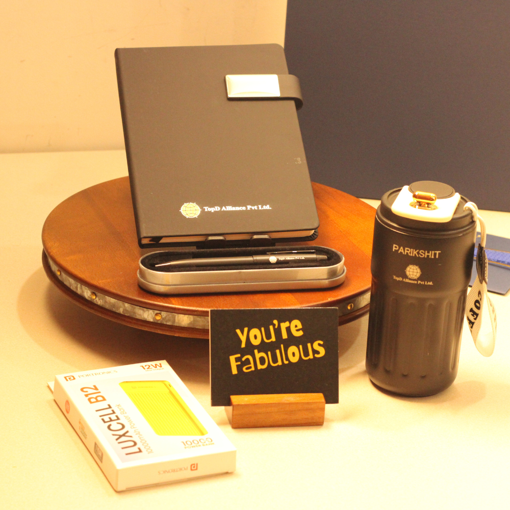 Bigwishbox Executive Desk & Tech Hamper