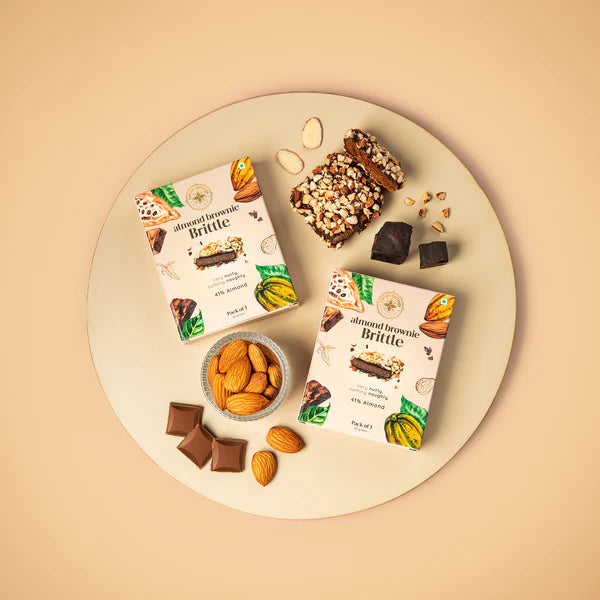 Almond Brownie Brittle