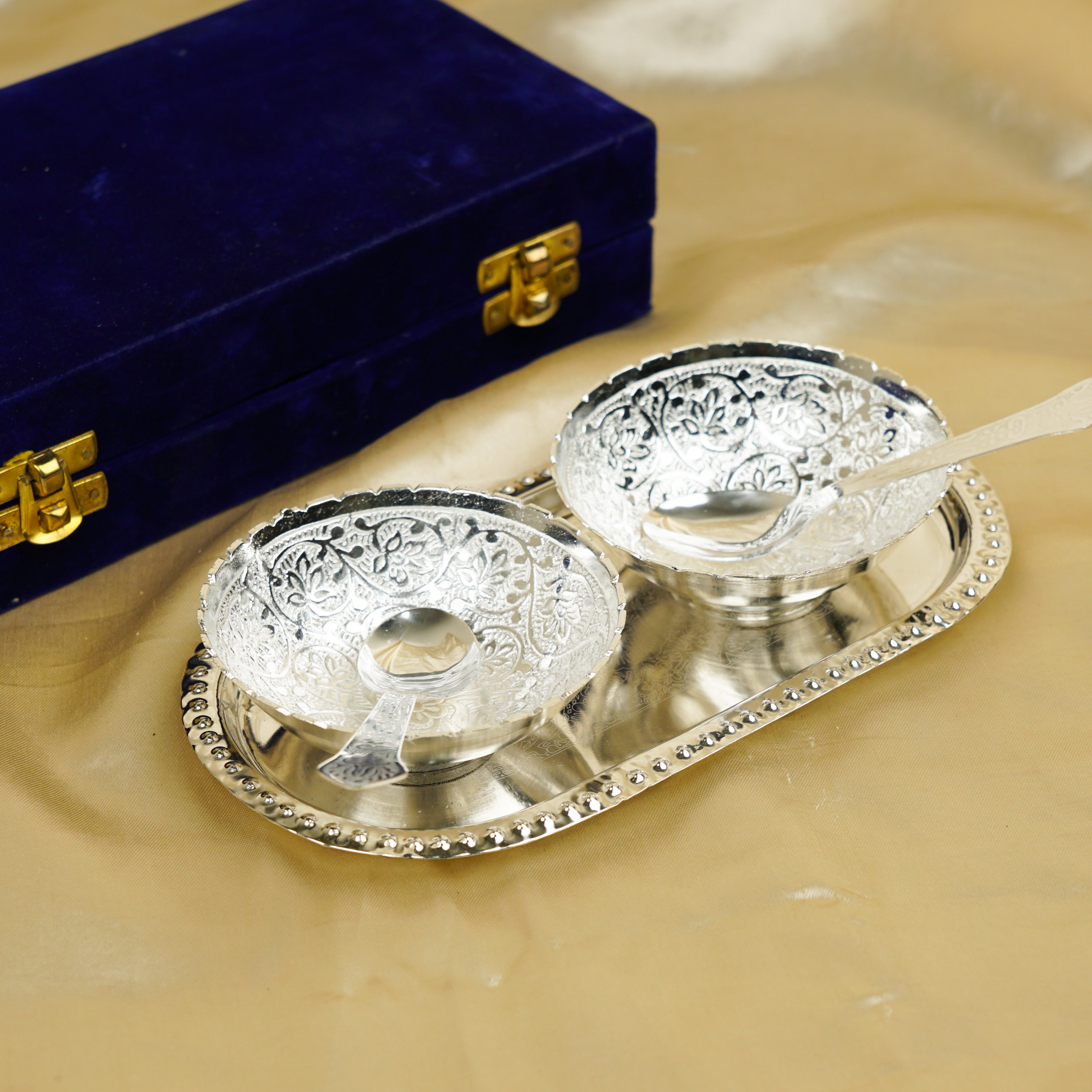 Silver Radiance Diwali Gift Set