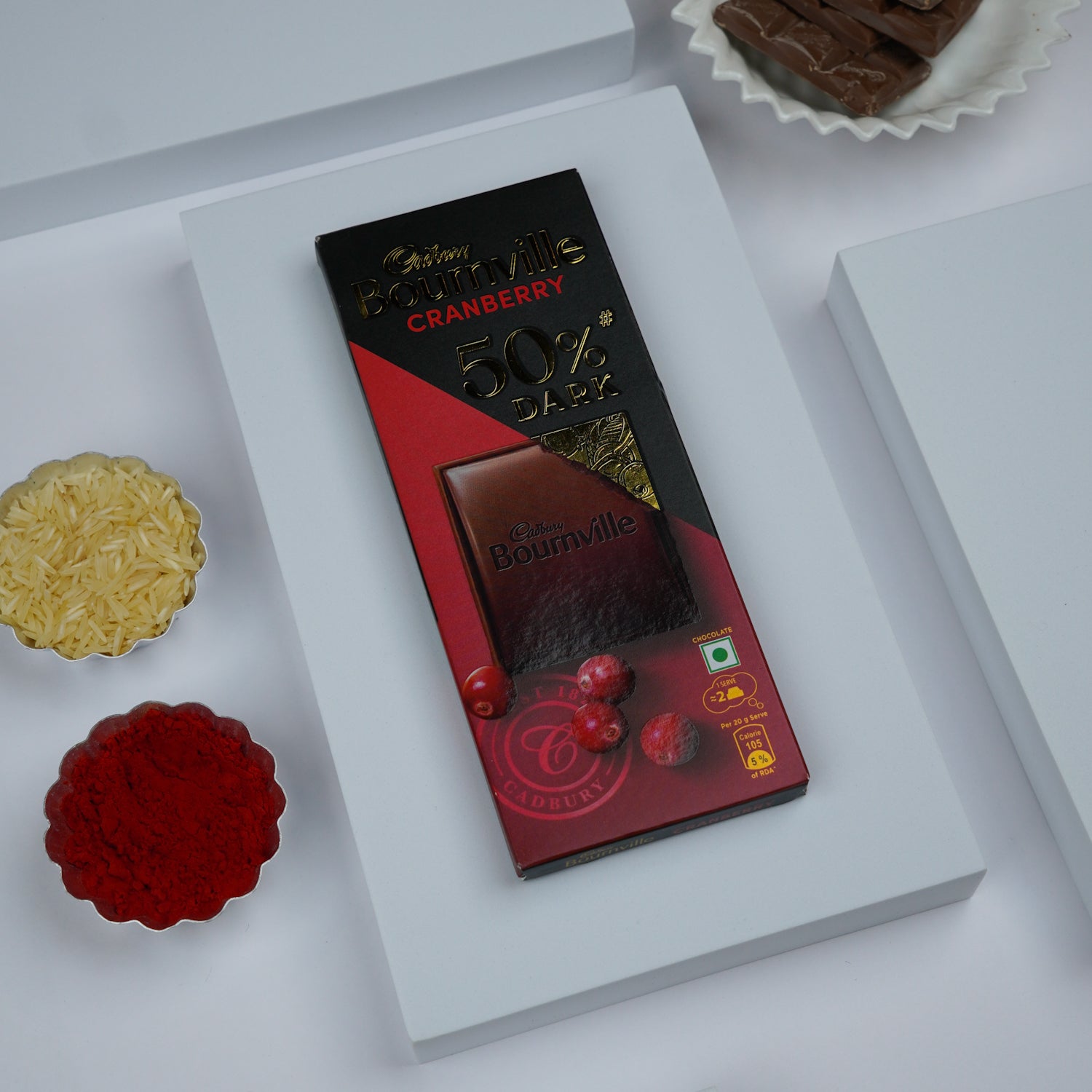 Kundan Rakhi & Choco Duo