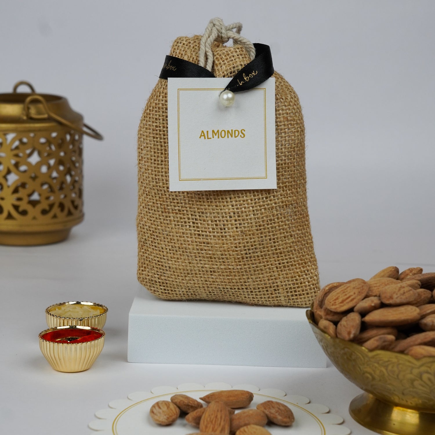 Kundan Rakhi & Nutty Potli Delight