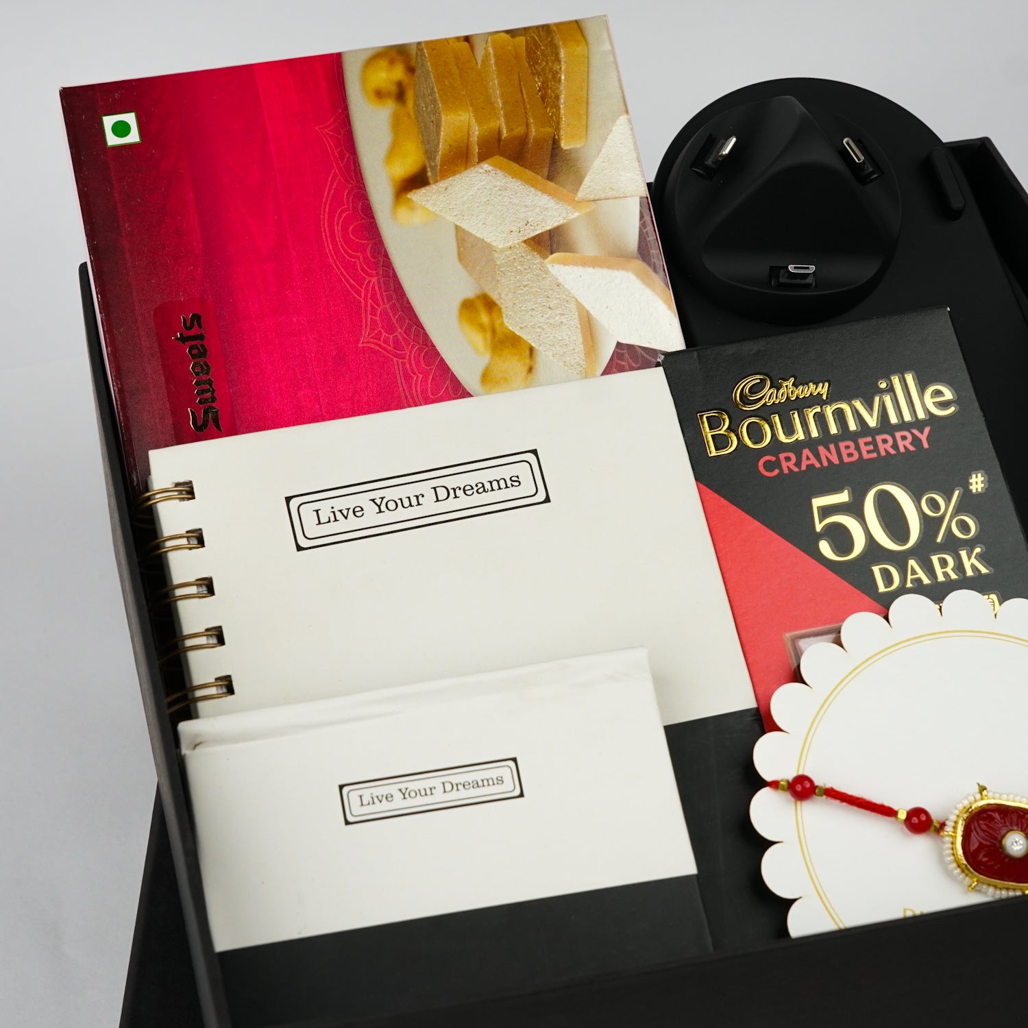 Gadget & Gourmet Rakhi Box