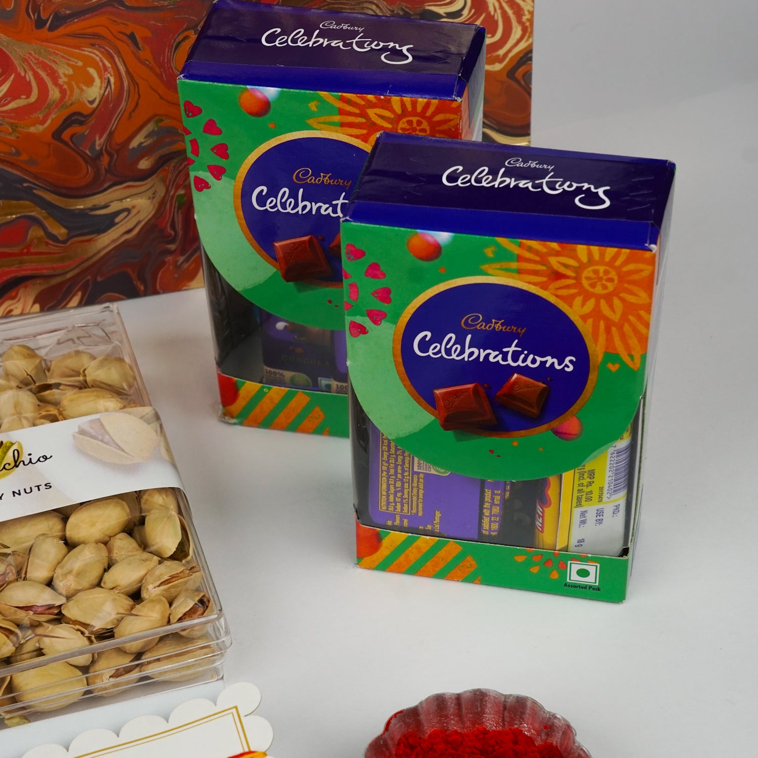 Cadbury & Nut Rakhi Gift Set