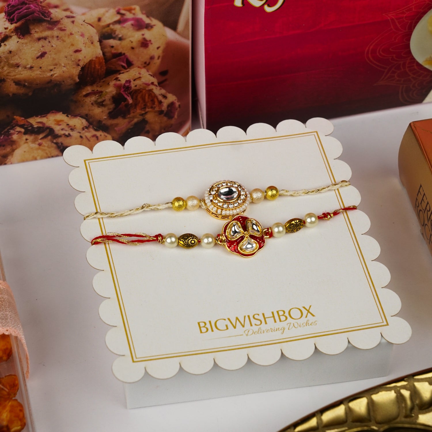 Luxe Rakhi Treats & Tradition Set