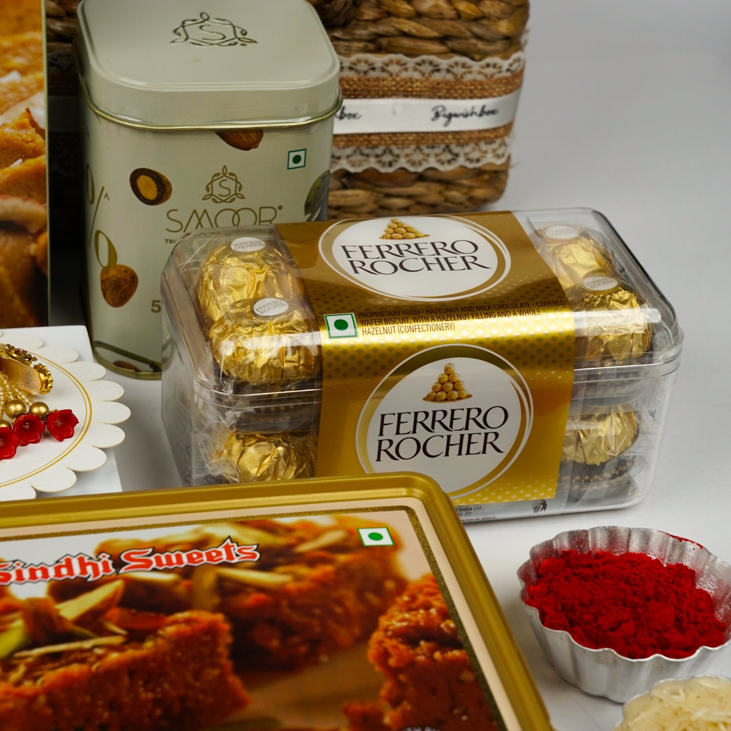 Bhai-Bhabhi Rakhi Luxe Basket
