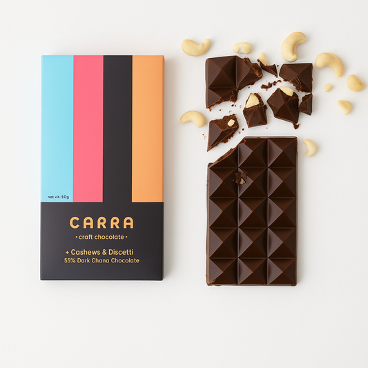 Cashew & Biscotti Chocolate Bar