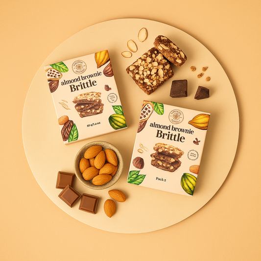 Almond Brownie Brittle