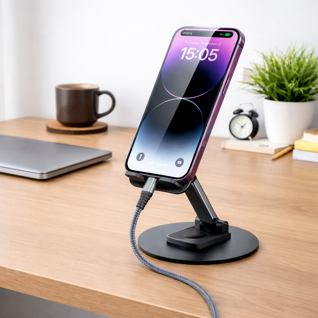 Adjustable 360° Rotating Mobile Stand