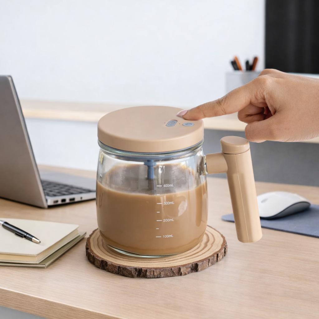 Portable Self-Stirring Mug (USB Rechargeable)