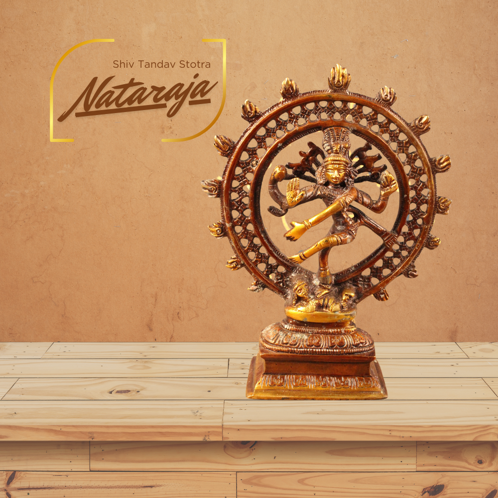 Brass Nataraja Idol – Symbol of Cosmic Dance & Divine Energy