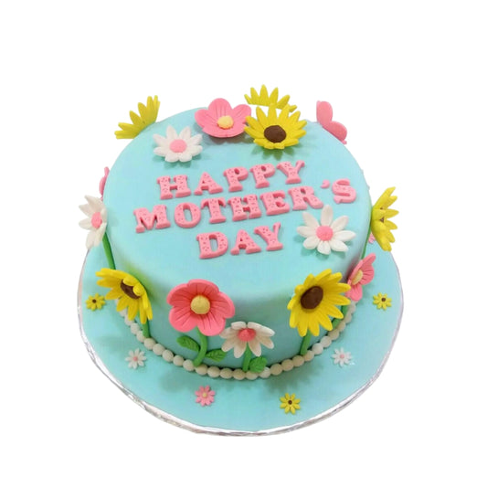 Mother's Day Flower's Cake