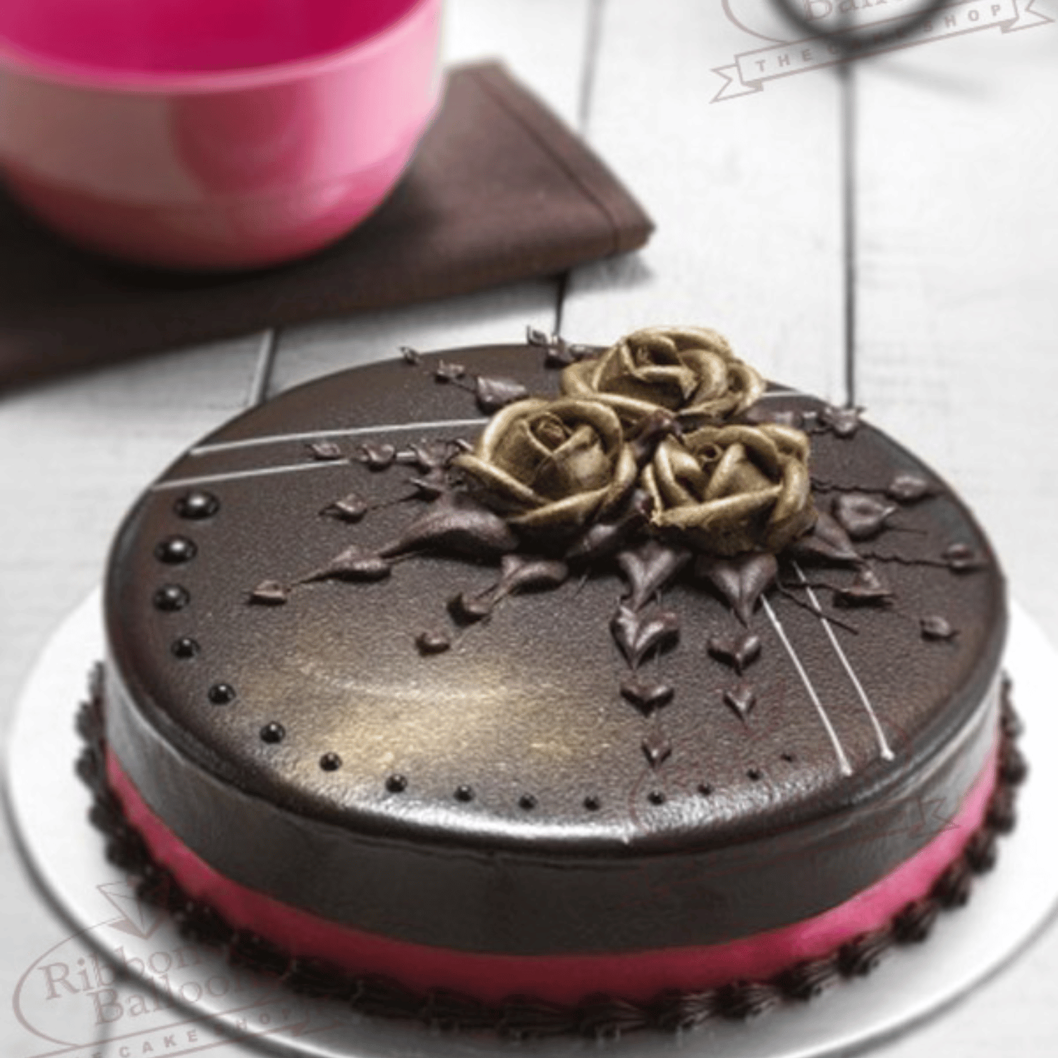 Premium Blueberry Velvet Cake