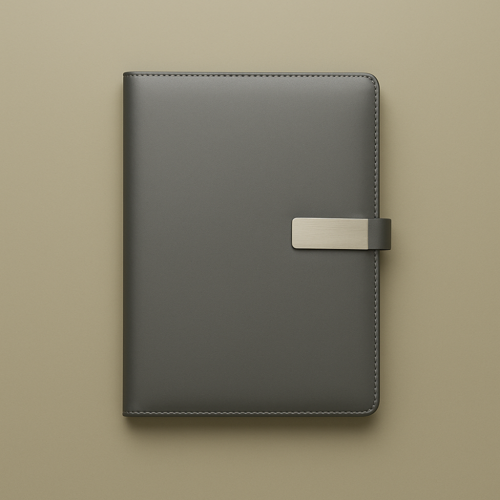 Magnetic A5 Diary (Black)