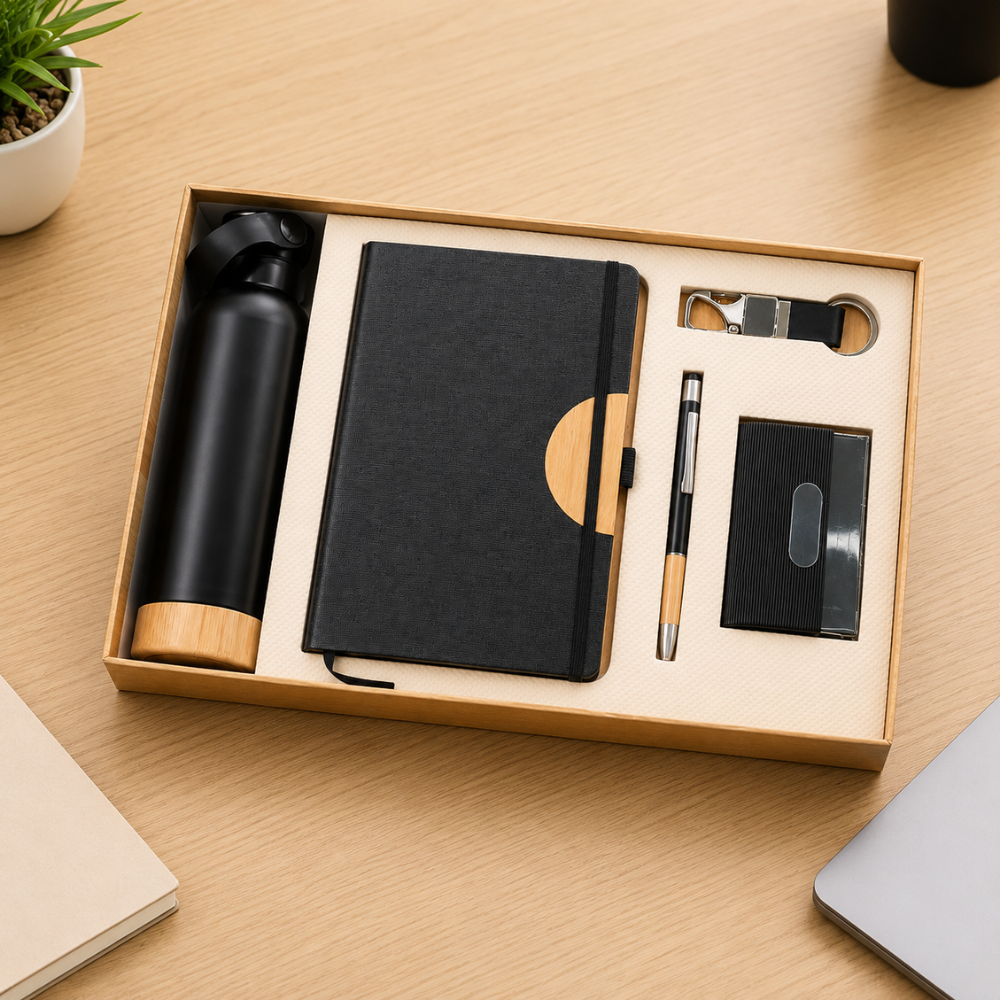 Premium Bamboo Executive Gift Set