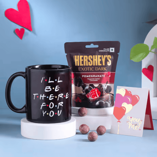Theme Mug With Chocolates