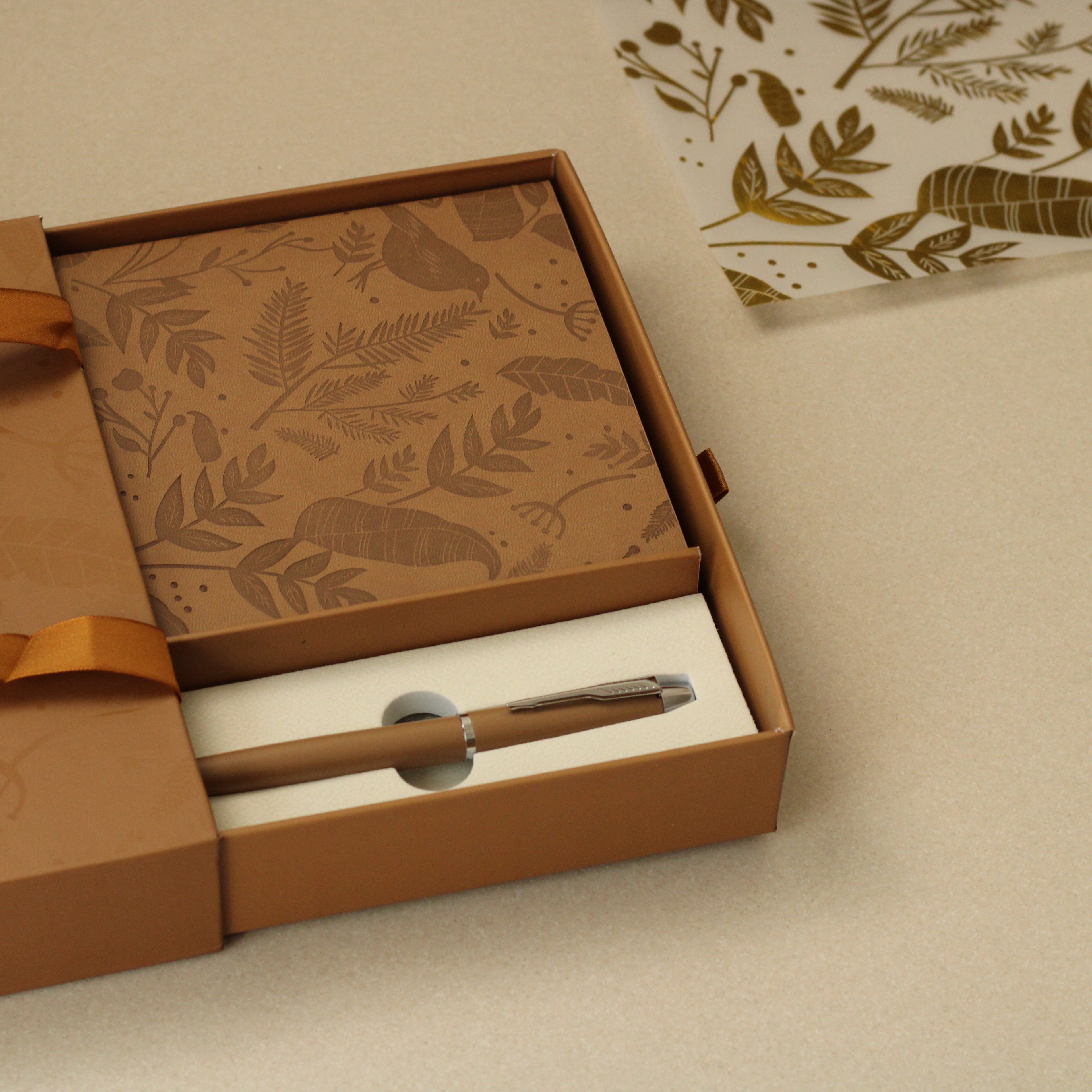 Olive Pro Gift Set (A5 Diary + Pen)