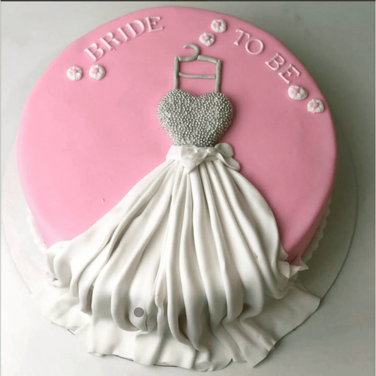 Bridal Elegance Fondant Cake