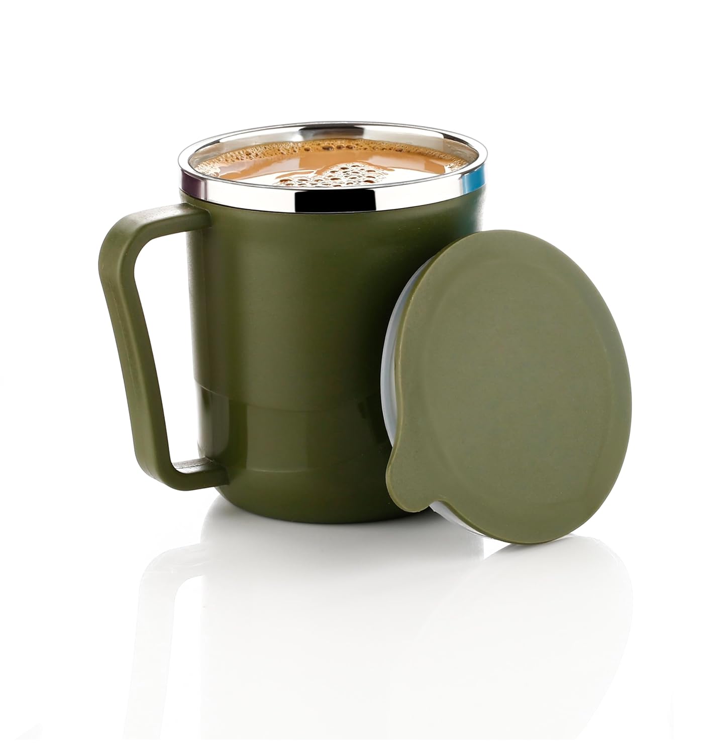 ThermoSip™ 300ml Insulated Stainless Steel Travel Mug