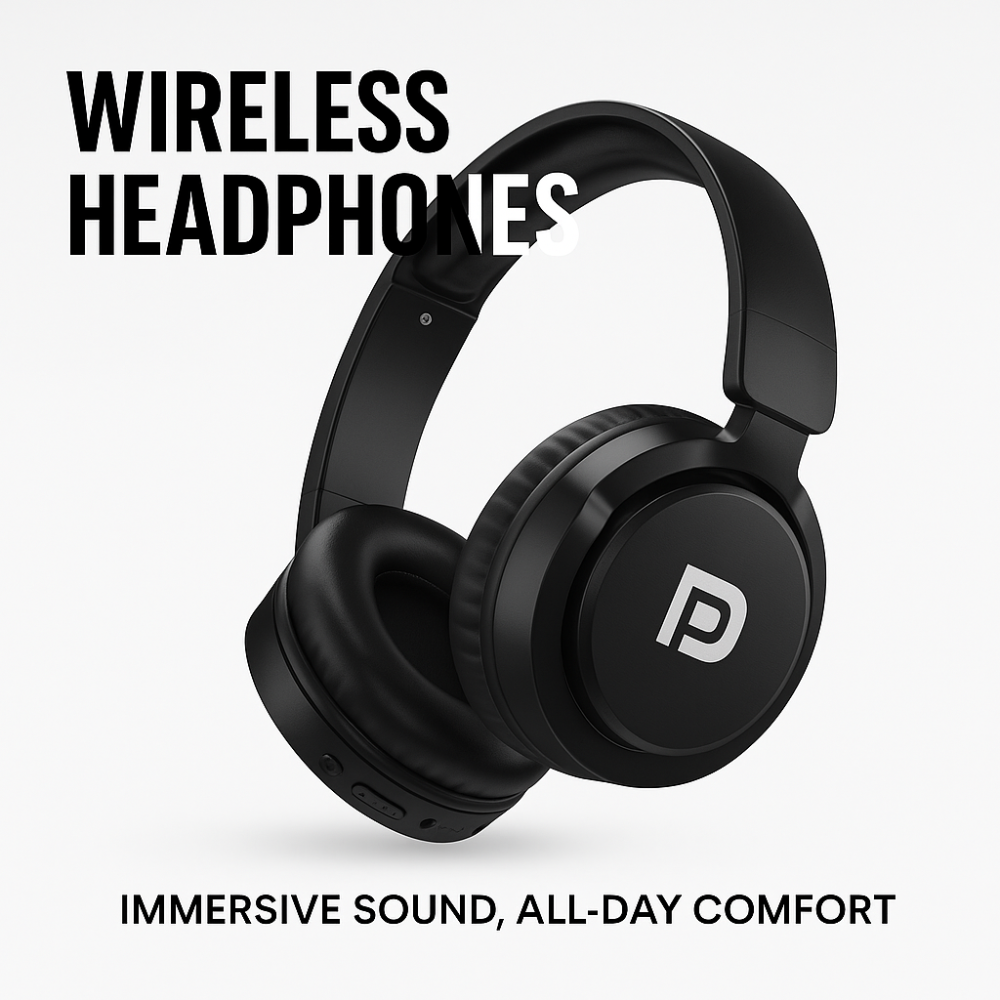 Portronics Muffs M2 Headphones (Black)