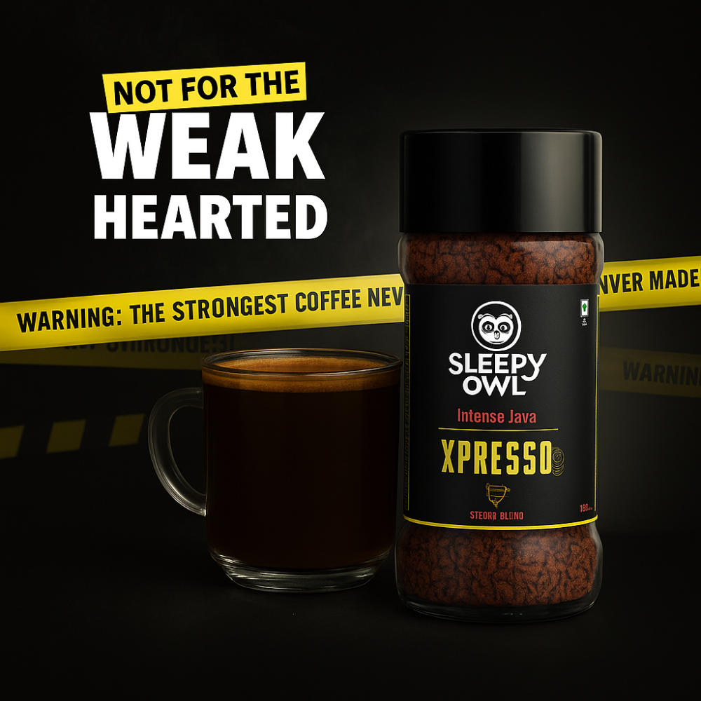 Sleepy Owl Intense Java Xpresso Instant Coffee – 100g
