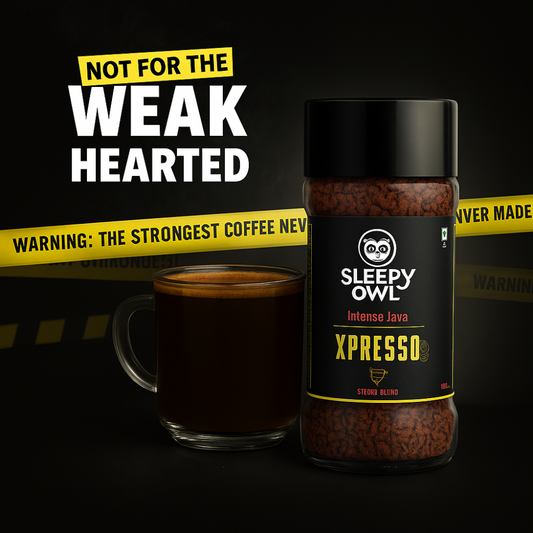Sleepy Owl Intense Java Xpresso Instant Coffee – 100g