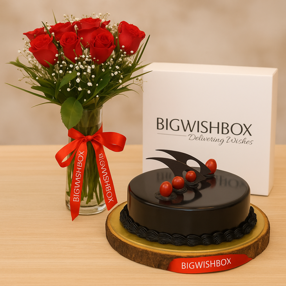 Roses In Vase with Truffle