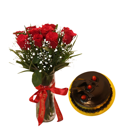Roses In Vase with Truffle
