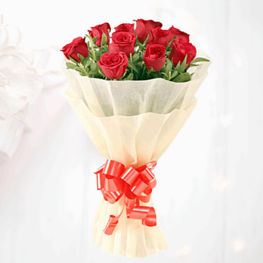 15 Red Roses Bouquet
