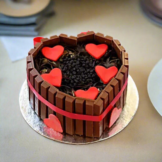 Gâteau Kitkat Coeur 1 kg