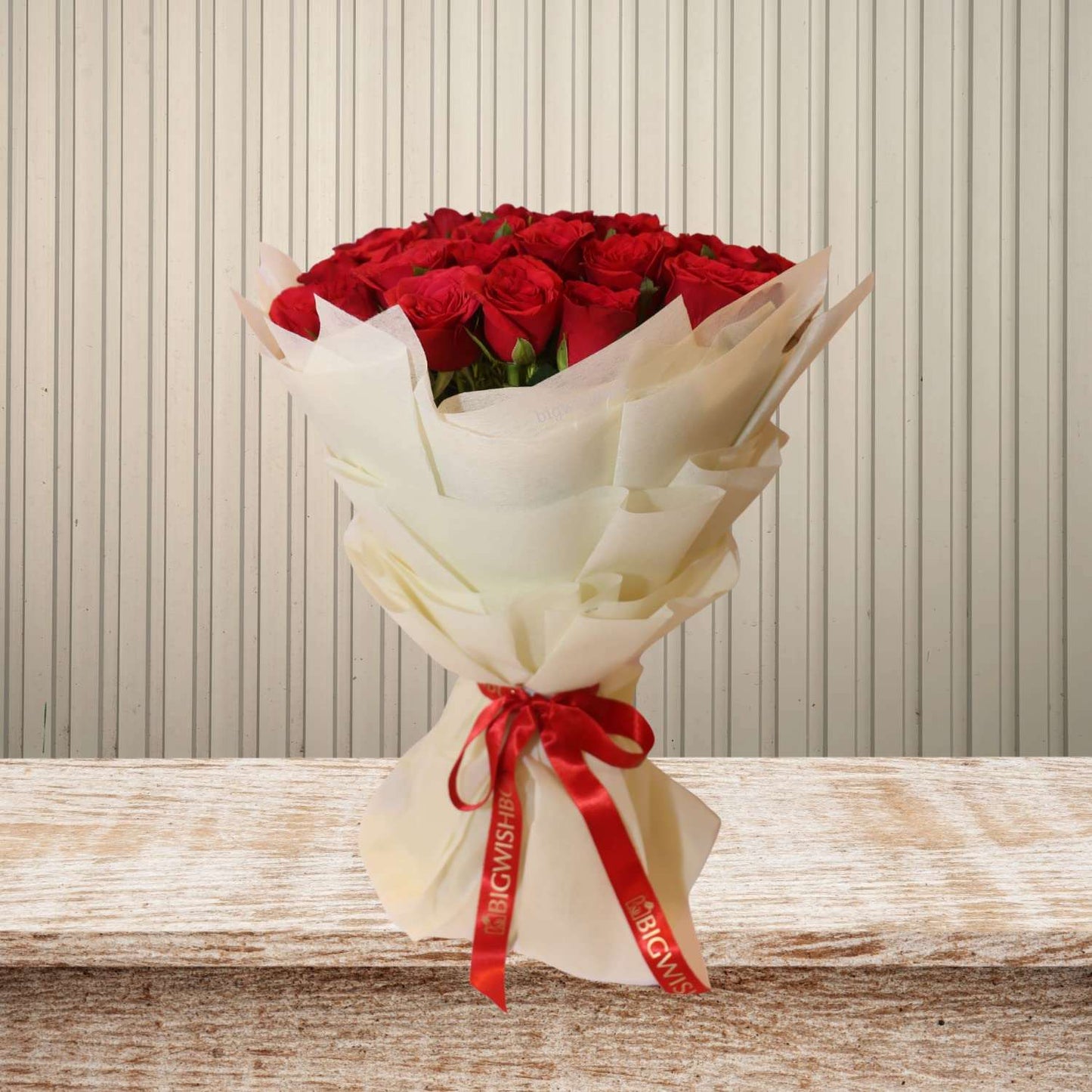 35 Red Roses Bouquet (Nicely Wrap) – bigwishbox